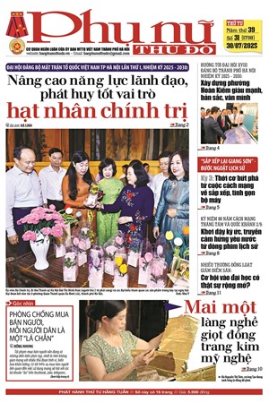 Báo Phụ nữ Thủ đô 31-25