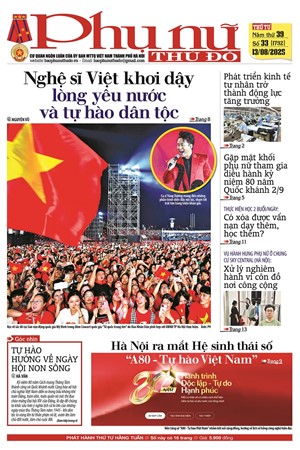Báo Phụ nữ Thủ đô 33-25