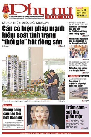 Báo Phụ nữ Thủ đô 44-24