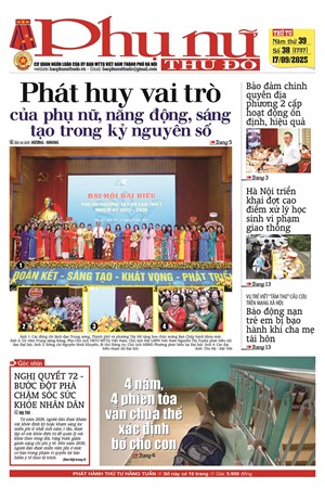 Báo Phụ nữ Thủ đô 38-25