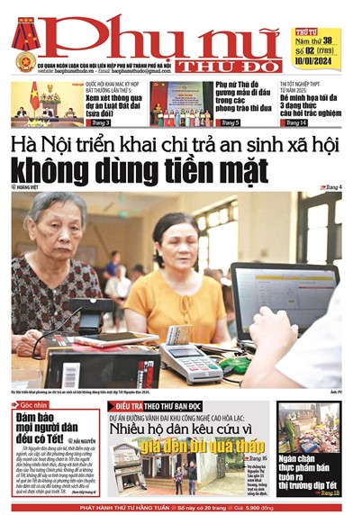 Báo Phụ nữ Thủ đô 02-24 số 1709
