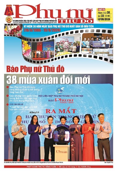 Báo Phụ nữ Thủ đô 33-24 số 1740