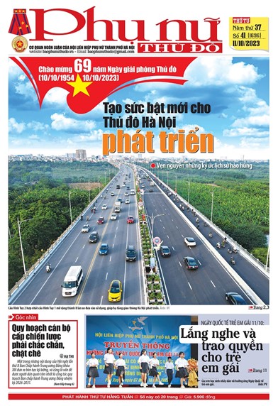 Báo Phụ nữ Thủ đô 41-23 số 1696