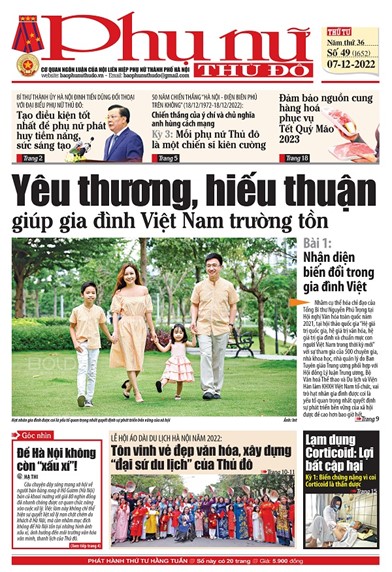 Báo Phụ nữ Thủ đô 49 số 1652
