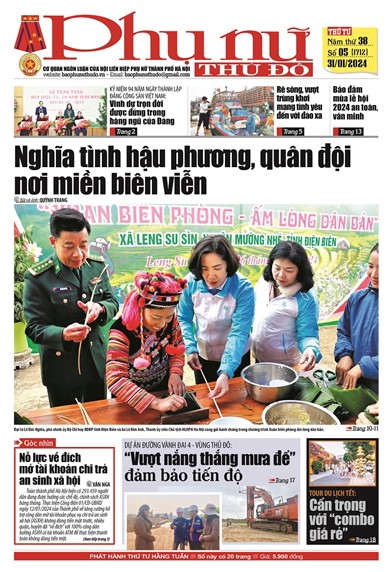 Báo Phụ nữ Thủ đô 5-24 số 1712