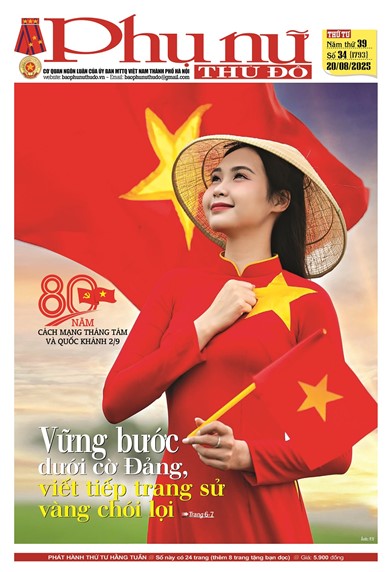 Báo Phụ nữ Thủ đô 34-25 số 1793