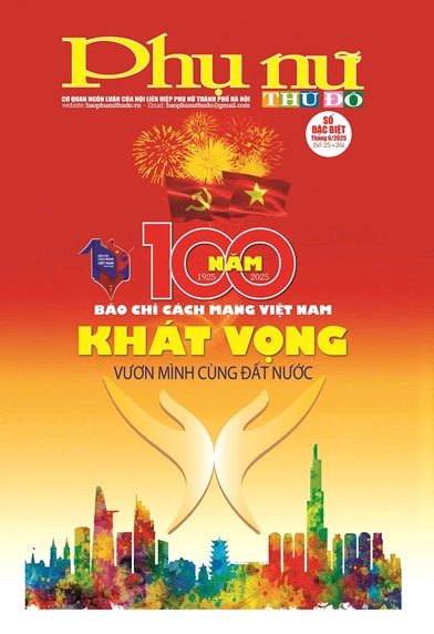 Báo Phụ nữ Thủ đô 25+26-25 số 1785