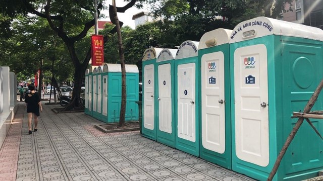 Hà Nội bố trí trên 1.000 nhà vệ sinh miễn phí phục vụ dịp 2/9