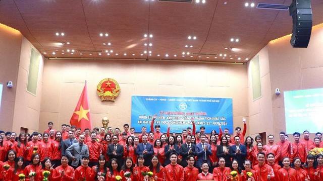 Tuyên dương khen thưởng HLV, VĐV Hà Nội đạt thành tích cao tại SEA Games 33