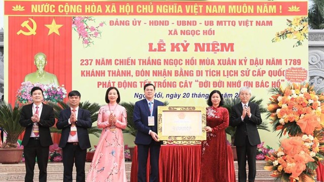 Kỷ niệm 237 năm Chiến thắng Ngọc Hồi
