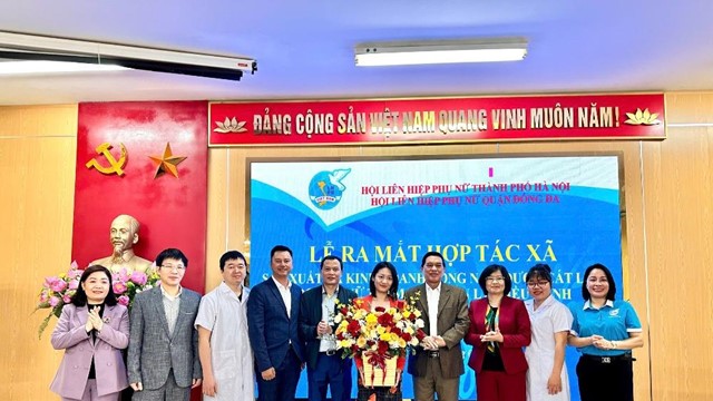Ra mắt Hợp tác xã Đông Nam Dược Cát Linh do phụ nữ quản lý, điều hành