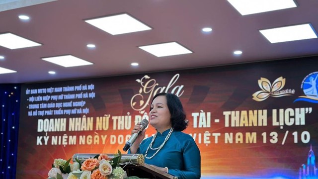 Xứng đáng chuẩn mực “Doanh nhân nữ Thủ đô Tâm – Tài – Thanh lịch”