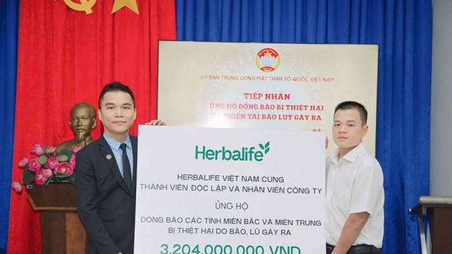 Hơn 3,2 tỷ hỗ trợ đồng bào miền Bắc và miền Trung bị thiệt hại do bão