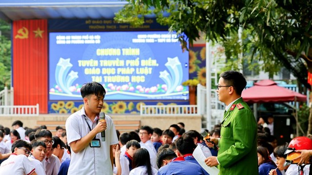 Đổi mới tuyên truyền pháp luật cho học sinh