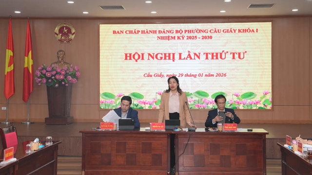 Phường Cầu Giấy: Quyết tâm thực hiện thắng lợi hai nhiệm vụ chính trị trọng điểm