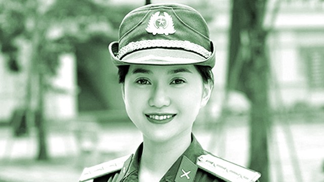 Nữ chiến sĩ làm Chủ tịch Hội