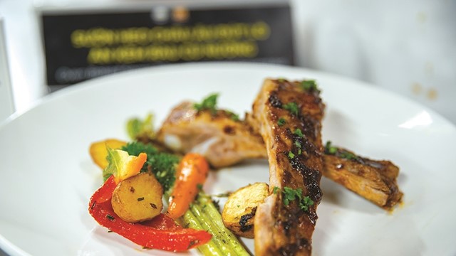 Đổi vị ngày Tết với món sườn