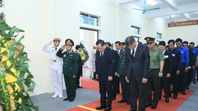 Lễ viếng Tổng Bí thư Nguyễn Phú Trọng tại quê nhà Đông Anh, Hà Nội