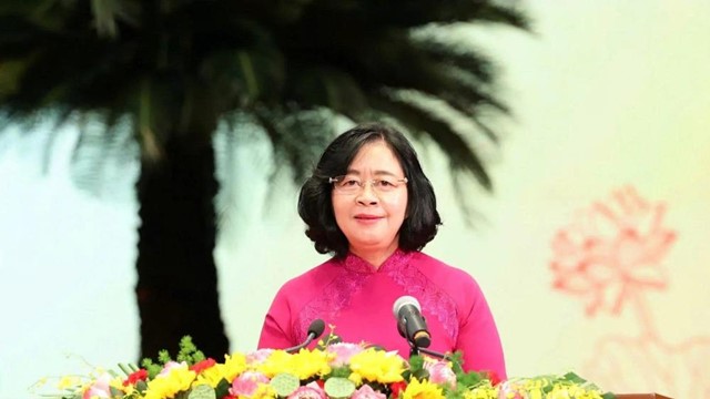 Đồng chí Bùi Thị Minh Hoài tiếp tục giữ chức Bí thư Thành uỷ Hà Nội khoá XVIII 