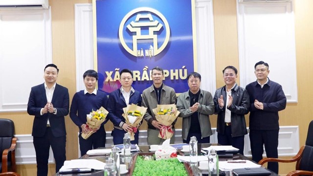 UBND xã Trần Phú tổ chức hội nghị công bố và trao quyết định bổ nhiệm cán bộ lãnh đạo, quản lý