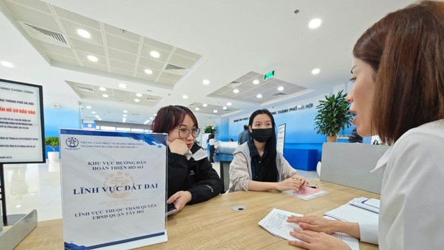 Hà Nội yêu cầu đưa ngay các dữ liệu đất đai đã được “làm giàu, làm sạch” vào hoạt động