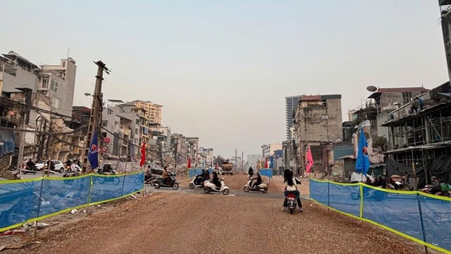 Thông tuyến kỹ thuật dự án đường Vành đai 1 đoạn Hoàng Cầu - Voi Phục