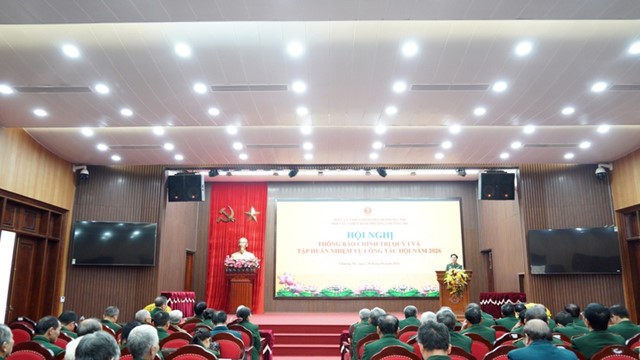 Hội Cựu chiến binh phường Chương Mỹ tập huấn nghiệp vụ công tác Hội năm 2026