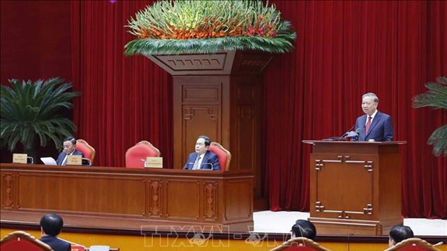 Toàn văn phát biểu của Tổng Bí thư Tô Lâm tại buổi gặp mặt các Tiểu ban chuẩn bị Đại hội XIV và Ban Chỉ đạo tổng kết 40 năm đổi mới