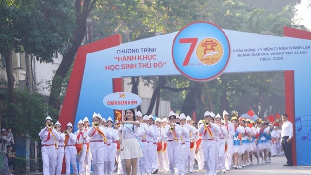 “Hành khúc học sinh Thủ đô”: Khơi dậy niềm tự hào dân tộc, lòng yêu nước, yêu Thủ đô