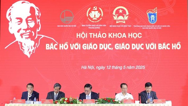 Hội thảo khoa học “Bác Hồ với giáo dục, giáo dục với Bác Hồ”