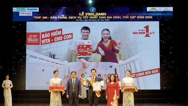 Công bố “Top 100 sản phẩm, dịch vụ tốt nhất cho gia đình và trẻ em” năm 2023