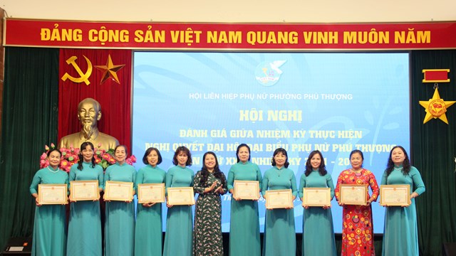 Hội LHPN phường Phú Thượng: Thực hiện hiệu quả các nhiệm vụ công tác Hội