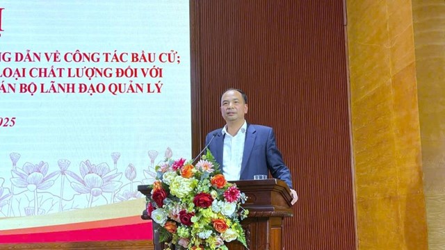 Tây Hồ triển khai đồng bộ hai nhiệm vụ then chốt: Bầu cử 2026 và kiểm điểm, xếp loại tổ chức Đảng, đảng viên năm 2025