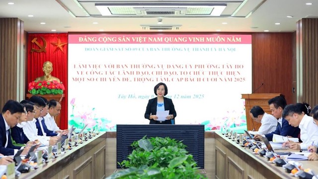 Tây Hồ: Xác định rõ tiềm năng, lợi thế, nỗ lực tương xứng để đạt kết quả xứng tầm 