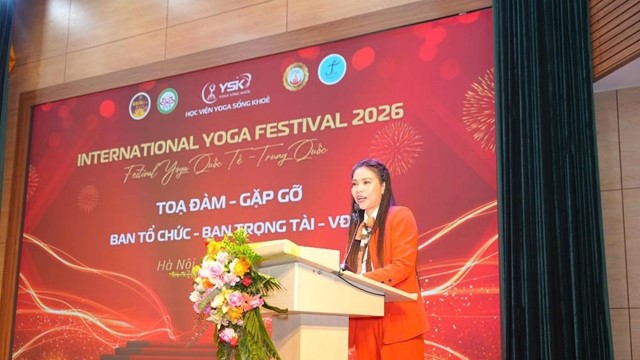Festival Yoga quốc tế 2026 mở ra không gian giao lưu, thi đấu cho cộng đồng yoga