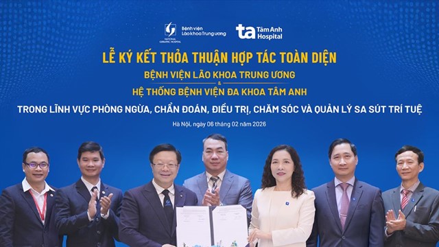 Hợp tác y tế nhằm thay đổi cách tiếp cận sa sút trí tuệ ở người cao tuổi Việt Nam