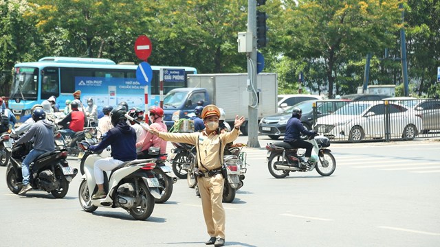  Hà Nội: Tập trung xử lý 5 nhóm hành vi vi phạm, bảo đảm trật tự an toàn giao thông