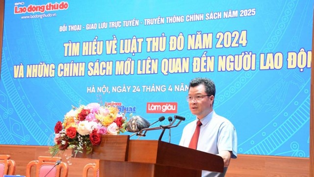Người lao động huyện Quốc Oai tìm hiểu về Luật Thủ đô năm 2024 và chính sách mới liên quan