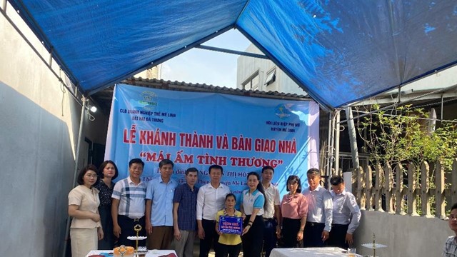 Hội LHPN huyện Mê Linh: Trao tặng Mái ấm tình thương cho phụ nữ có hoàn cảnh khó khăn