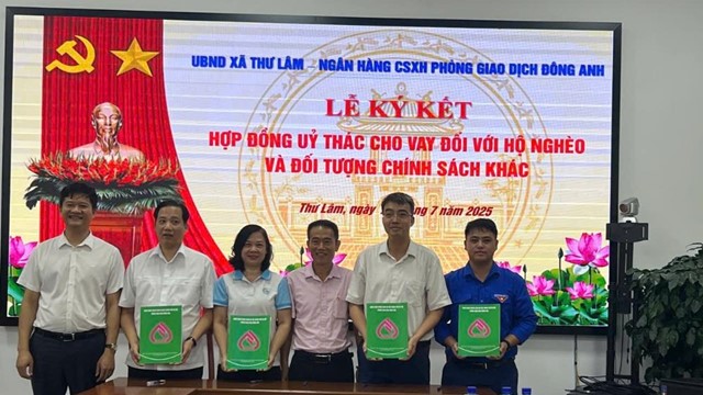 Hội LHPN xã Thư Lâm: Không để đứt quãng hoạt động uỷ thác với Ngân hàng chính sách xã hội 
