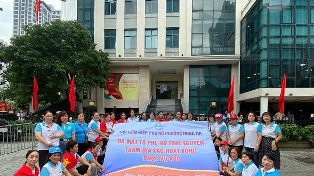 Phụ nữ Ngọc Hà – Nụ cười tự hào ngày hội non sông