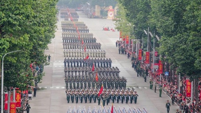 05 vị trí màn hình Led tại phường Giảng Võ phục vụ người dân xem diễu binh, diễu hành