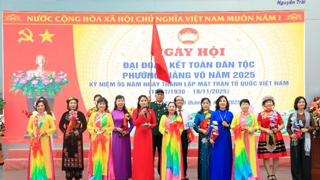 Thắm tình “đại đoàn kết toàn dân” tại phường Giảng Võ