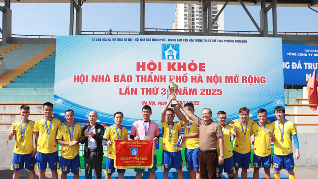 Lời cảm ơn của Hội Nhà báo Thành phố