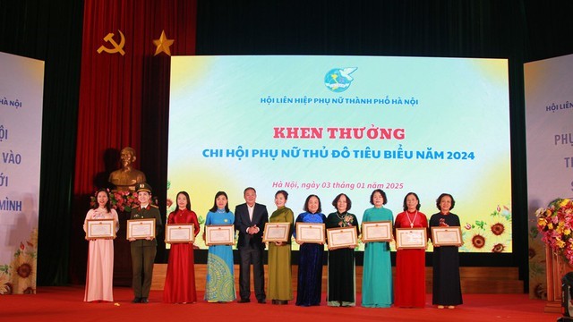 Xin ý kiến về danh sách đề nghị tặng danh hiệu “Chi hội Phụ nữ Thủ đô tiêu biểu” năm 2025
