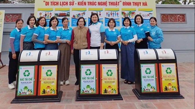 Hội LHPN xã Phúc Thịnh: Trao phần việc tại Lễ ra mắt điểm di tích lịch sử-văn hóa kiểu mẫu