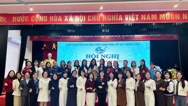 Hội LHPN xã Thiên Lộc: Triển khai nhiệm vụ công tác năm 2026