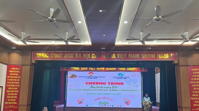 Phụ nữ Đông Anh: Chăm lo phụ nữ và trẻ em có hoàn cảnh khó khăn dịp Tết nguyên đán