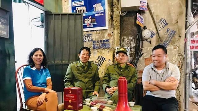 Phụ nữ Ngọc Hà: Tham gia tuần tra, giữ gìn an ninh dịp Tết