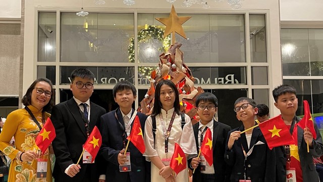 6 học sinh quận Ba Đình đoạt 7 Huy chương tại Olympic Toán và Khoa học quốc tế tại Philippine